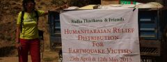 Nepál - zemětřesení, humanitární sbírka